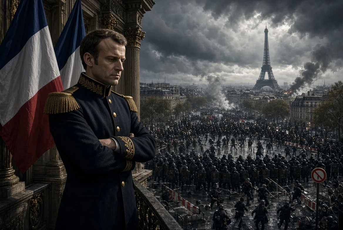 Macron interdit les manifestations : la France bascule dans le chaos autoritaire