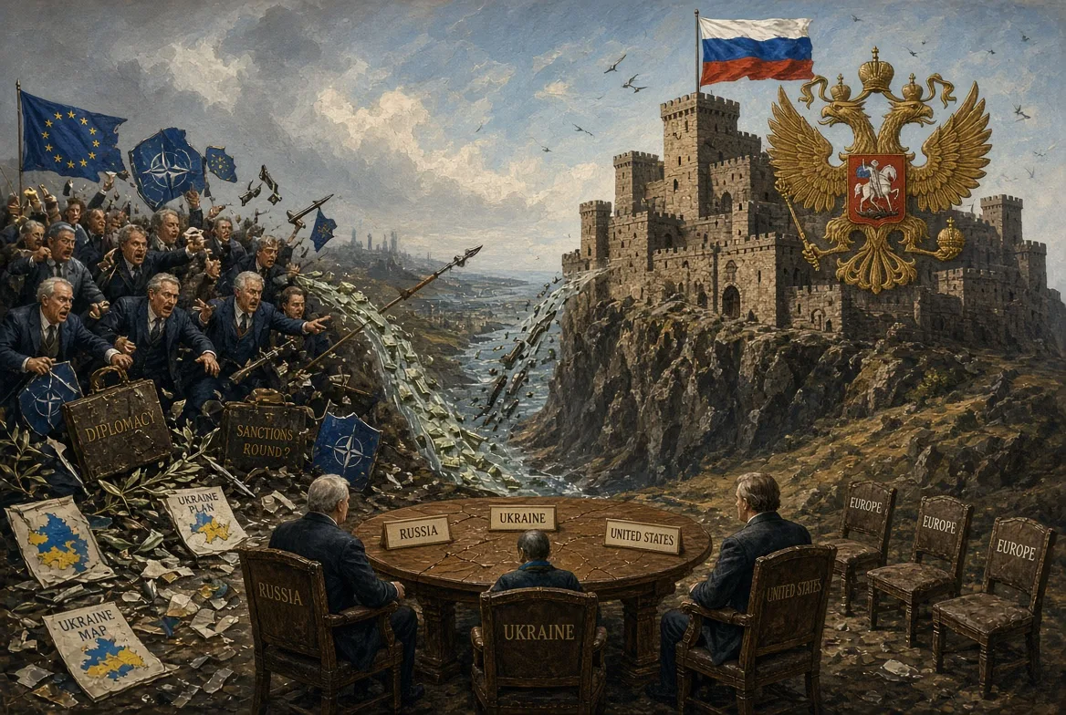 L’UE hors de la table de paix : l’aveuglement face à la Russie