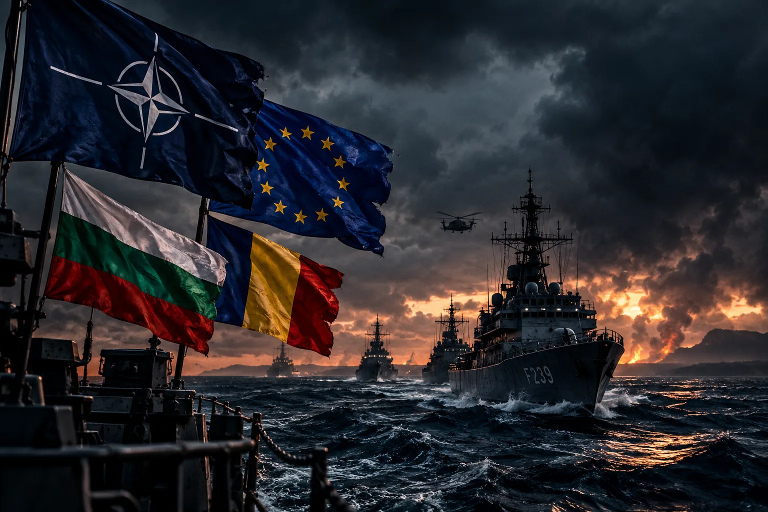 L'UE/OTAN exige une opération militaire en mer Noire